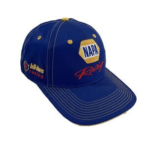 NAPA Auto Parts Racing Baseball Blue Hat Bill Davis Michael Waltrip  NASCAR